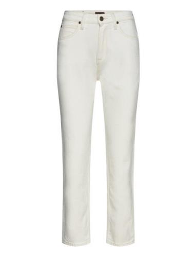 Carol Bottoms Jeans Straight-regular Cream Lee Jeans