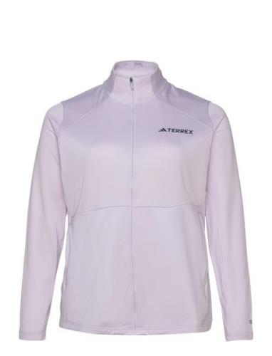 Terrex Multi Full-Zip Fleece Jacket Sport Sweat-shirts & Hoodies Fleec...