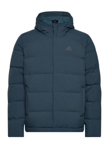 Helionic Ho Jkt Sport Jackets Padded Jackets Blue Adidas Sportswear