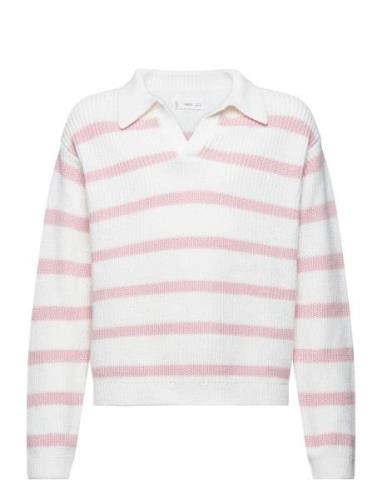 Mango Polo Neck Sweater Rosa