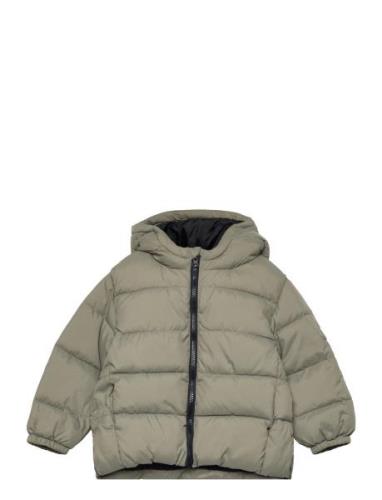 Quilted Jacket Fodrad Jacka Khaki Green Mango