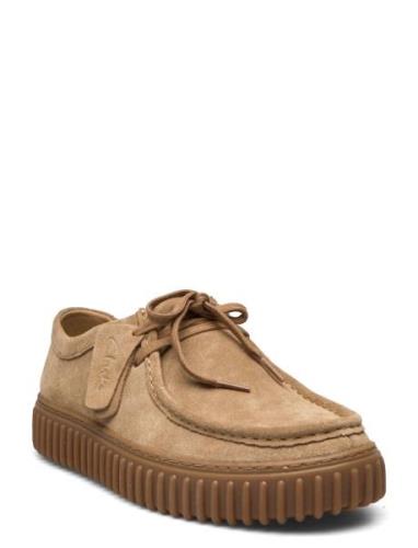 Torhill Lo G Låga Sneakers Brown Clarks