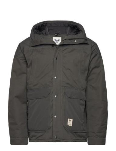 Malcom Winter Short Parka Fodrad Jacka Green Fat Moose