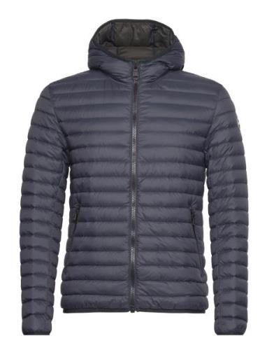 Mens Down Jacket Fodrad Jacka Navy Colmar