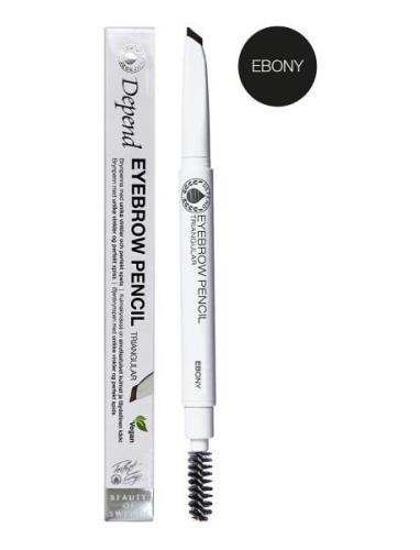 Eyebrowpen. Triangular Ebony Nord Ögonbrynspenna Smink Nude Depend Cos...