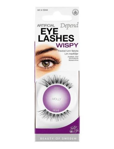 Pe Eyelashes Molly Se/Fi Ögonfrans Smink Nude Depend Cosmetic