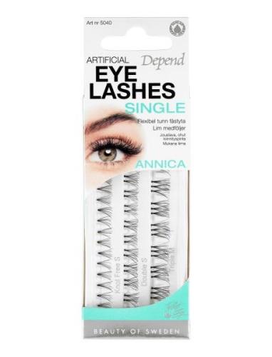 Pe Eyelashes Annica Se/Fi Ögonfrans Smink Nude Depend Cosmetic