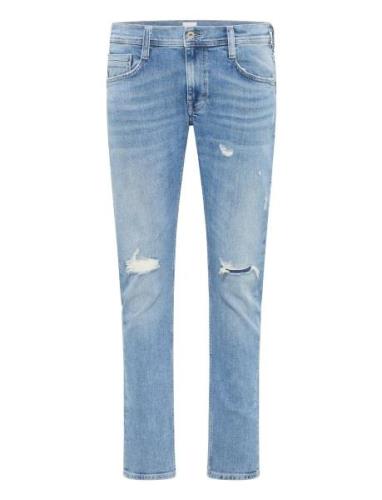 Style Oregon Slim Bottoms Jeans Slim Blue MUSTANG