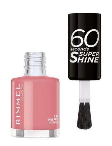 60 Seconds Nail Polish 235 Preppy In Pink Nagellack Smink Pink Rimmel