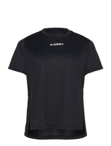 Terrex Multi T-Shirt Tops T-shirts & Tops Short-sleeved Black Adidas T...