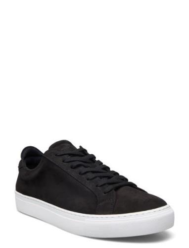 Type - Black Nubuck Låga Sneakers Black Garment Project