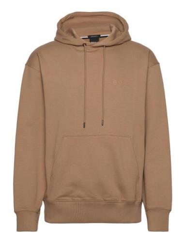 Sullivan 101 Tops Sweat-shirts & Hoodies Hoodies Beige BOSS