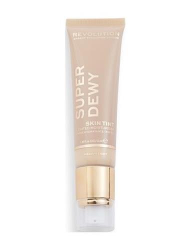 Revolution Superdewy Tinted Moisturiser Medium Light Foundation Smink ...