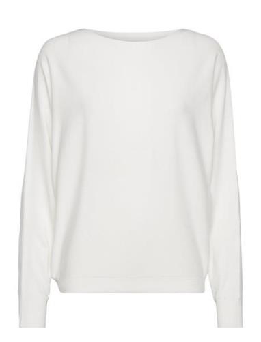 Nudaya Pullover Tops Knitwear Jumpers White Nümph