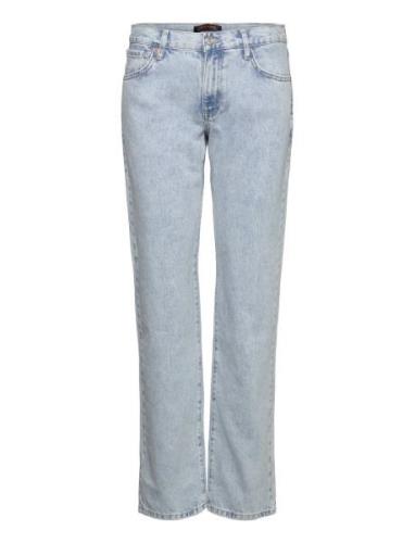 Camille Bottoms Jeans Straight-regular Blue Mango