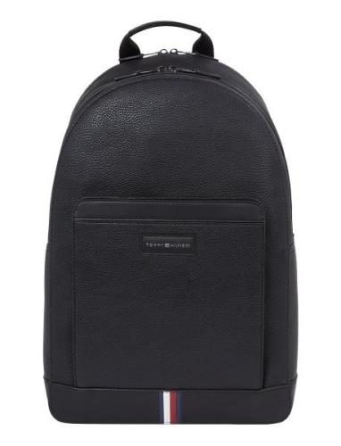 Th Business Backpack Ryggsäck Väska Black Tommy Hilfiger