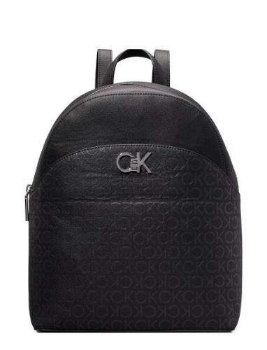 Re-Lock Dome Backpack_Mono Ryggsäck Väska Black Calvin Klein