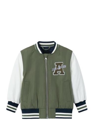 Nmnmain Bomber Jacket Pb Bomberjacka Khaki Green Name It