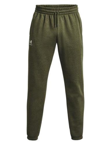 Ua Essential Fleece Jogger Bottoms Sweatpants Khaki Green Under Armour