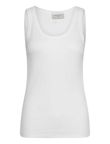 Fqhi-Top Tops T-shirts & Tops Sleeveless White FREE/QUENT