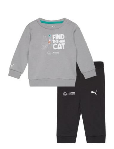 Mapf1 Toddler Crew Jogger Sets Sweatsuits Grey PUMA Motorsport