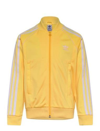 Sst Track Top Sport Sweat-shirts & Hoodies Sweat-shirts Yellow Adidas ...