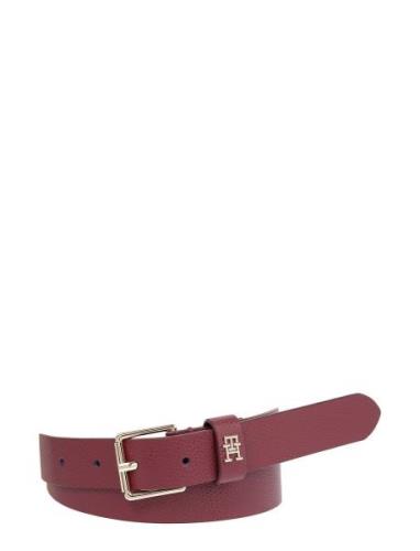 Th Heritage 2.5 Bälte Burgundy Tommy Hilfiger