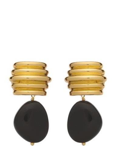 Colette Earrings Halsband Hängsmycke Gold Twist & Tango