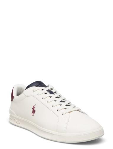 Heritage Court Ii Leather Sneaker Låga Sneakers White Polo Ralph Laure...