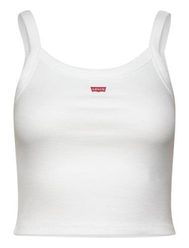 LEVI´S Women Essential Sporty Rib Tnk White + Cotton Vit