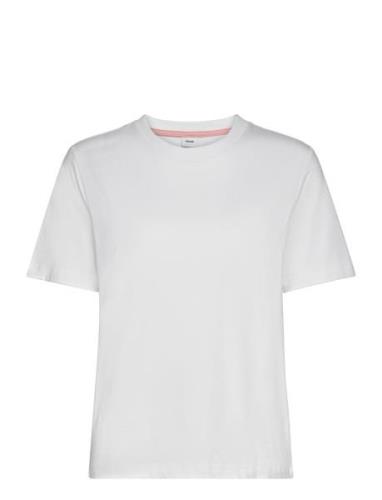 Nukazumi Ss Blouse Tops T-shirts & Tops Short-sleeved White Nümph