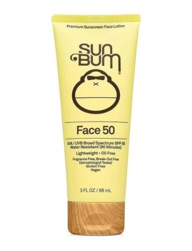 Sun Bum Original Face 50 Sunscreen Lotion Solkräm Ansikte Nude Sun Bum