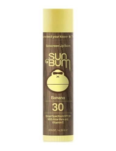 Sun Bum Original Spf 30 Sunscreen Lip Balm Banana Läppbehandling Nude ...