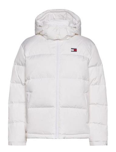 Tjw Alaska Puffer Ext Fodrad Jacka White Tommy Jeans