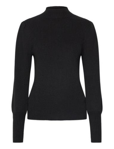 Olmkatia Ls Highneck Knt Tops Knitwear Turtleneck Black Only Maternity