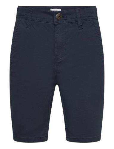 Nkmsilas Chino Twi L Shorts 3333-Nt Noos Bottoms Shorts Navy Name It