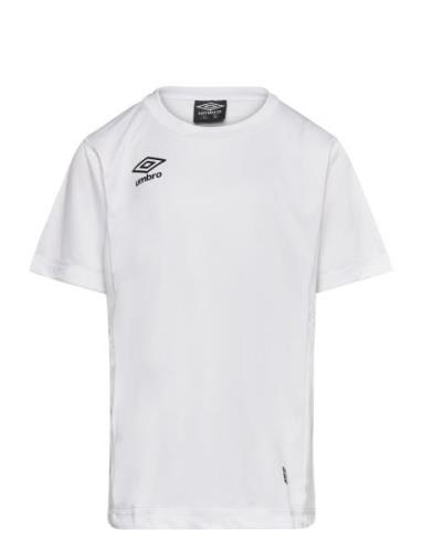 Liga Ss Jersey Jr Tops T-shirts Short-sleeved White Umbro