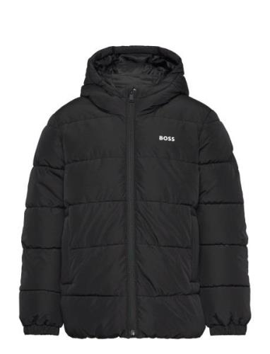 Puffer Jacket Fodrad Jacka Black BOSS