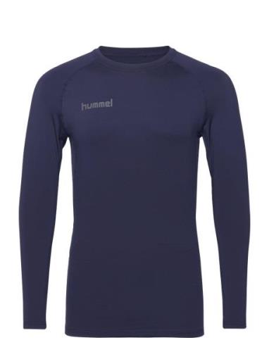 Hummel Hml First Performance Jersey L/S Marinblå