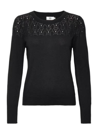 Clarann Pullover Tops Knitwear Jumpers Black Noa Noa