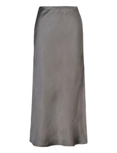 Cc Heart Skyler Mid-Length Skirt Knälång Kjol Grey Coster Copenhagen