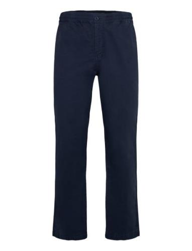 Fine Twill Hektor Pants Bottoms Trousers Casual Blue Mads Nørgaard