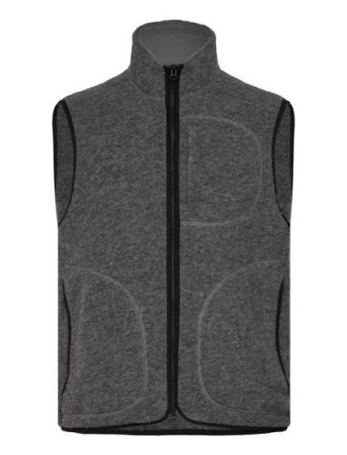 Duncan Wool Fleece Vest Väst Grey J. Lindeberg