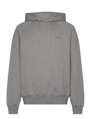 Callan Hoodie Tops Sweat-shirts & Hoodies Hoodies Grey J. Lindeberg