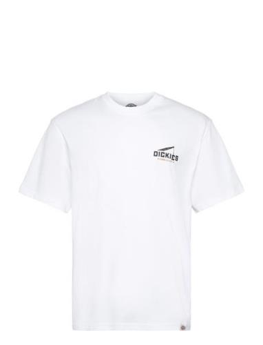 Dickies Industrial Z Tee Ss Tops T-shirts Short-sleeved White Dickies