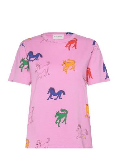 Bobo Choses Wonder Horse Printed T-Shirt Rosa