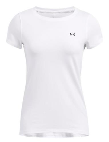 Ua Hg Armour Ss Sport T-shirts & Tops Short-sleeved White Under Armour