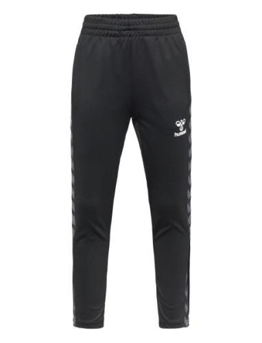 Hmlauthentic Pl Pants Kids Bottoms Sweatpants Black Hummel