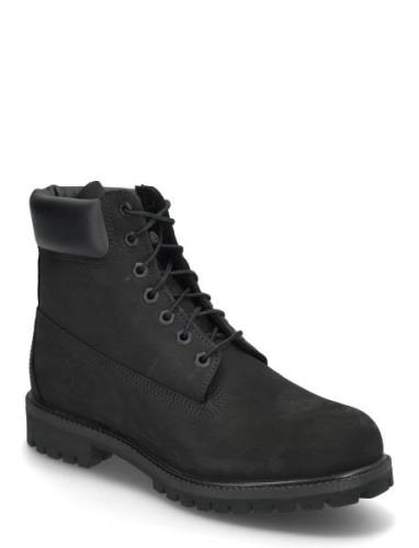 6 Inch Lace Up Waterproof Boot Snörade Stövlar Black Timberland