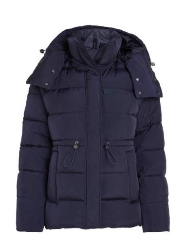 Mw Padded Rec Nylon Jacket Fodrad Jacka Navy Calvin Klein